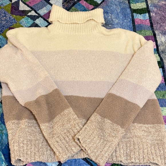 Thread & Supply Sweaters - Thread & Supply Multicolor Striped Turtleneck Sweater